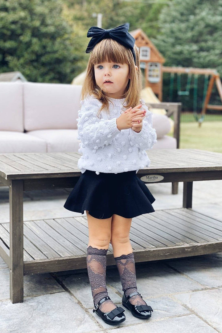 Petit Maison "Alice" Lace Socks | Millie and John