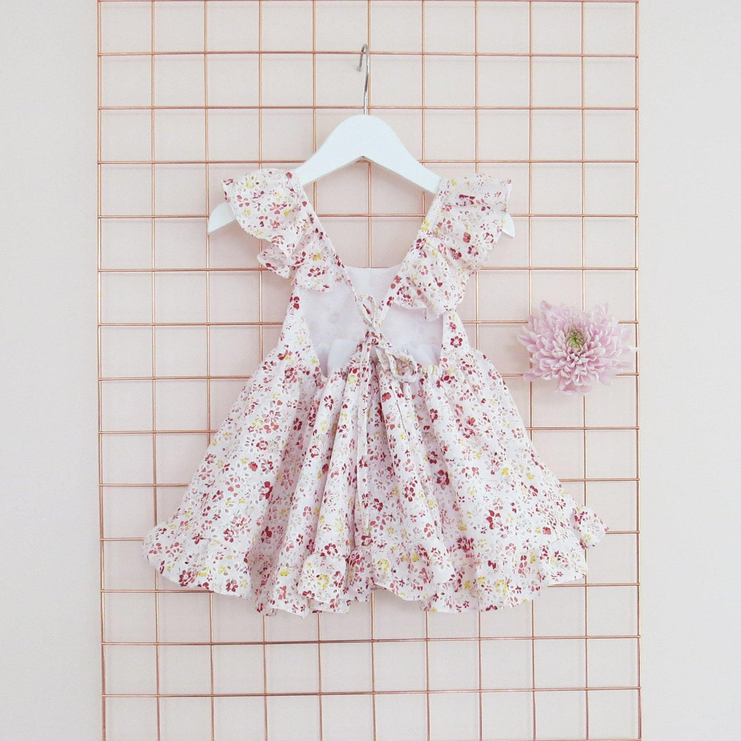 Wish + Wonder "Amelia" Ditsy Floral Dress | Millie and John
