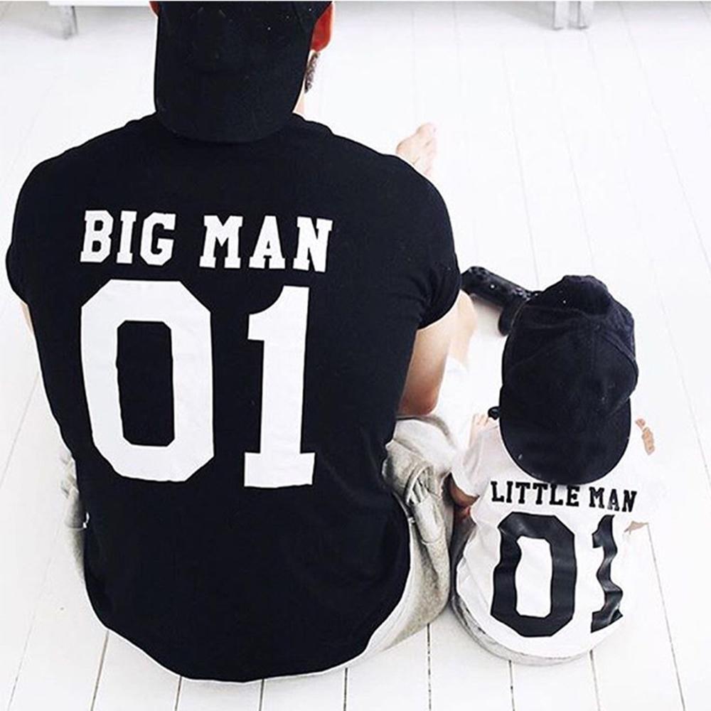 Millie and John Big Man Little Man Matching T-Shirts | Millie and John