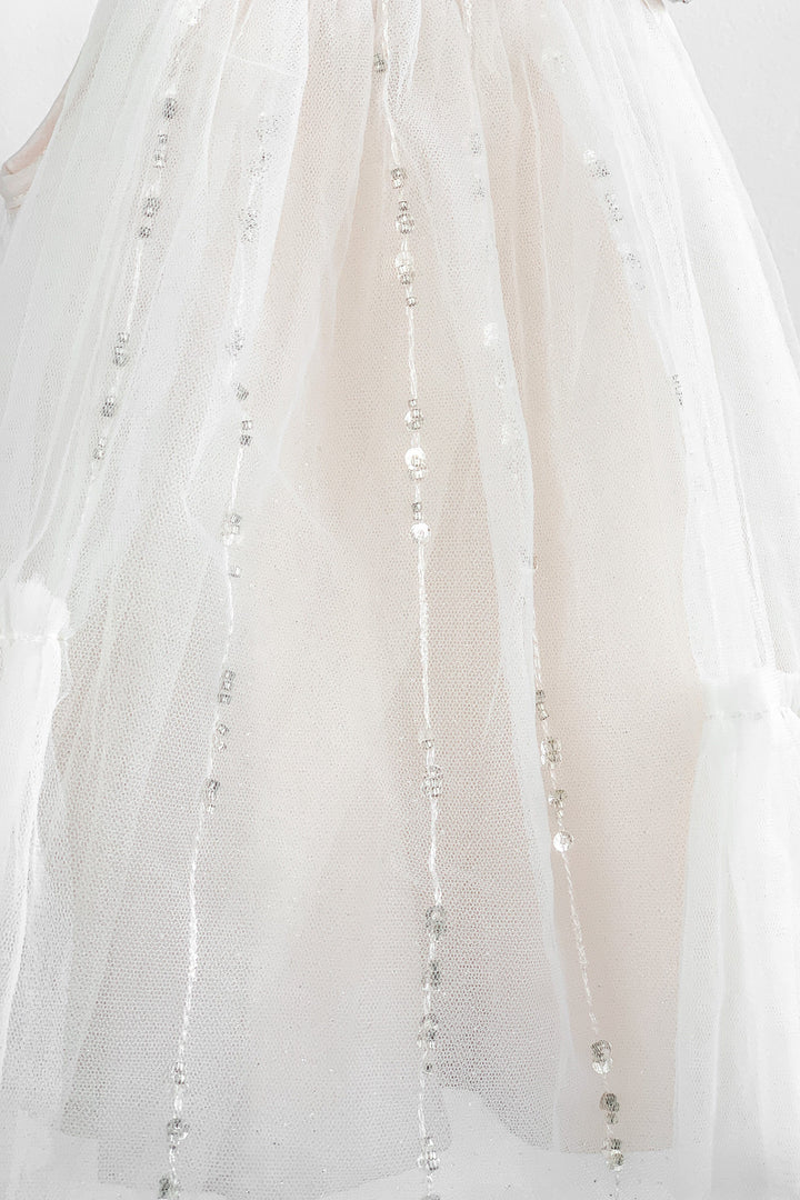 Luna Luna "Calia" Pink Beaded Tulle Dress | Millie and John