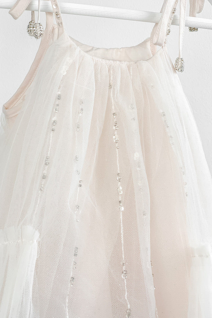 Luna Luna "Calia" Pink Beaded Tulle Dress | Millie and John