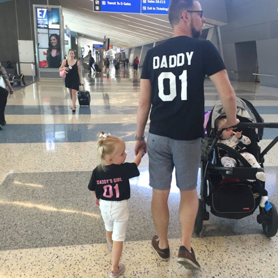 Millie and John Daddy's Girl Daddy and Daughter T-Shirts | Millie and John
