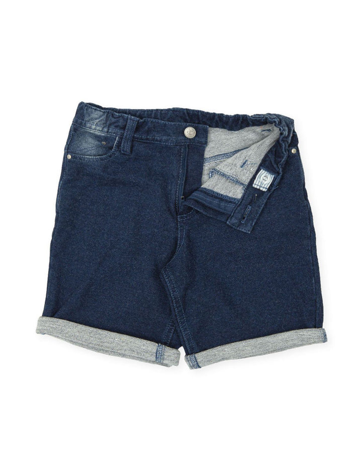 Tutto Piccolo "Elliott" Navy Striped T-Shirt & Shorts | Millie and John