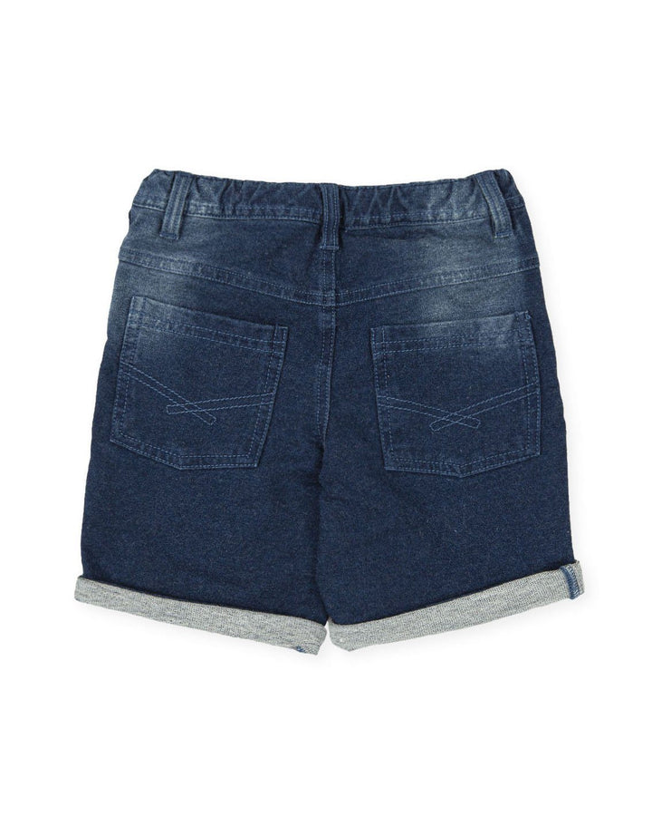 Tutto Piccolo "Elliott" Navy Striped T-Shirt & Shorts | Millie and John