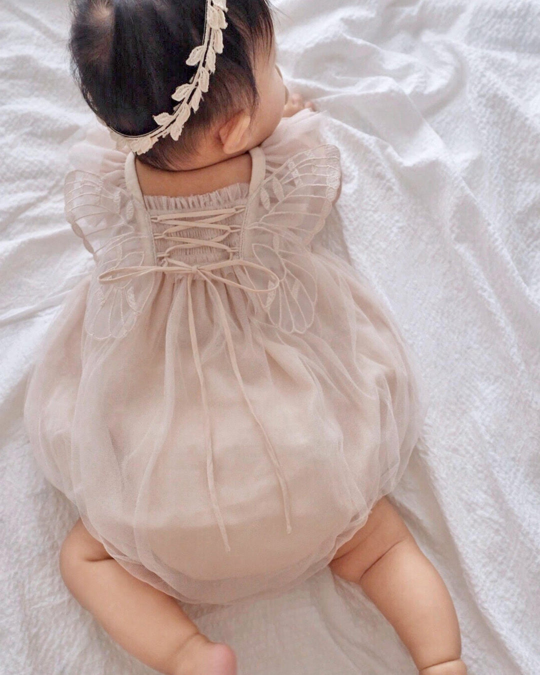 Luna Luna "Esmae" Pink Fairy Wing Romper | Millie and John