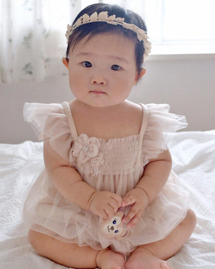 Luna Luna "Esmae" Pink Fairy Wing Romper | Millie and John