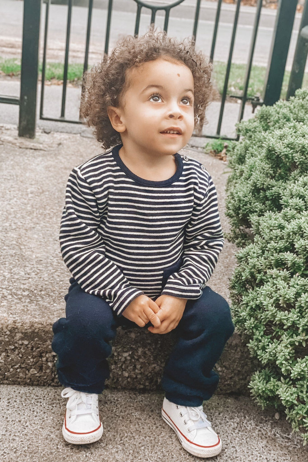 Babidu "Finn" Striped Top & Trousers | Millie and John