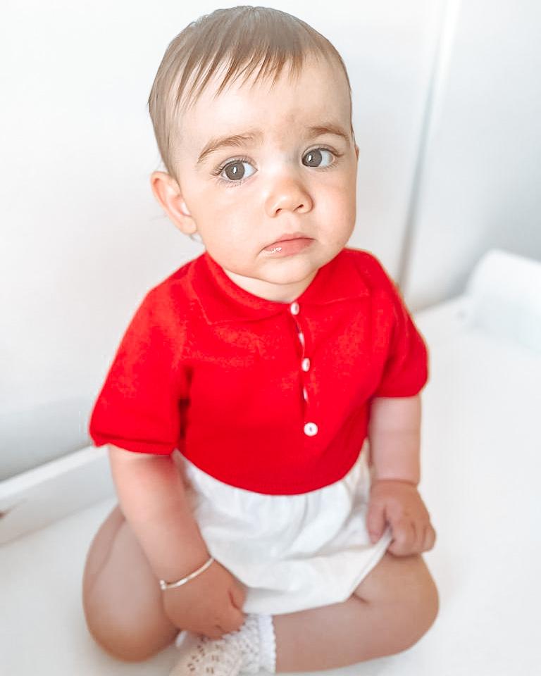 Wedoble "Hunter" Polo Shirt Romper | Millie and John