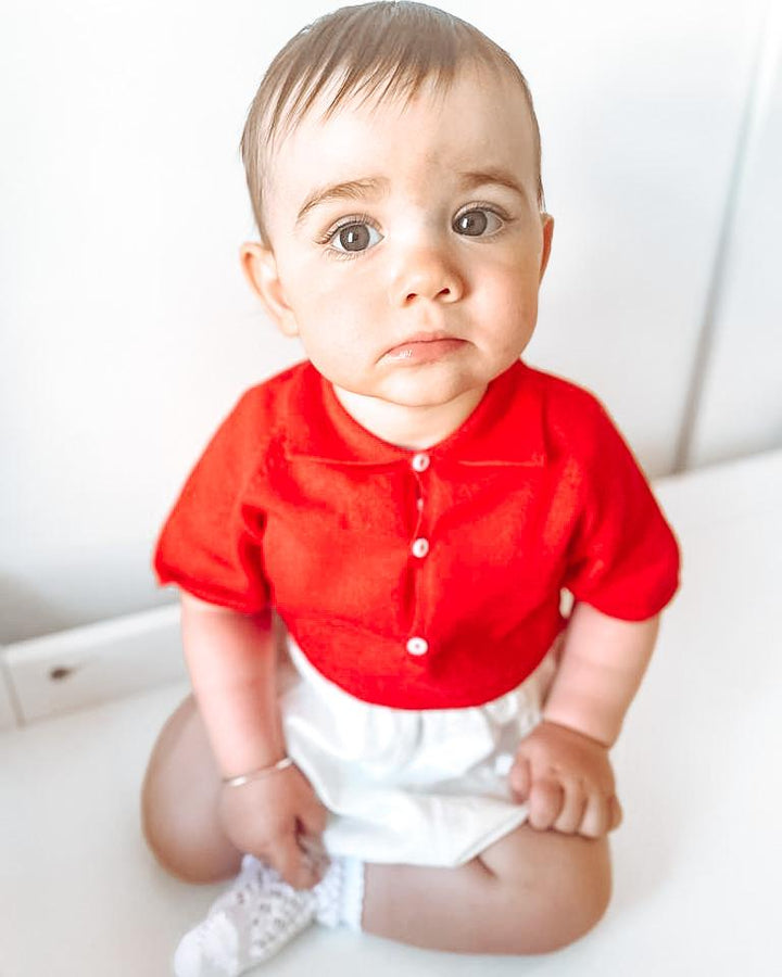 Wedoble "Hunter" Polo Shirt Romper | Millie and John