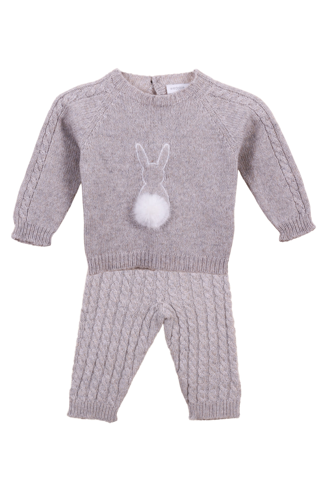Wedoble "Cloud" Cashmere Bunny Top & Leggings | Millie and John