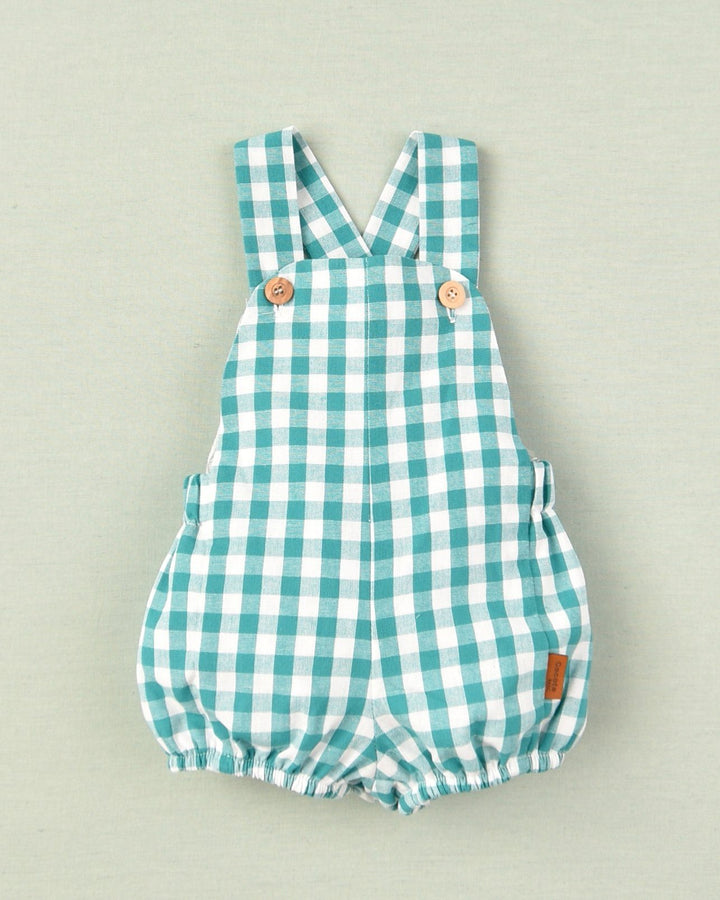 Cocote "Kojo" Gingham Dungarees | Millie and John