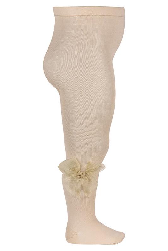 Condor Linen Tulle Bow Tights | Millie and John