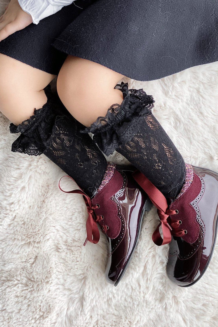 Petit Maison "Lola" Lace Socks | Millie and John