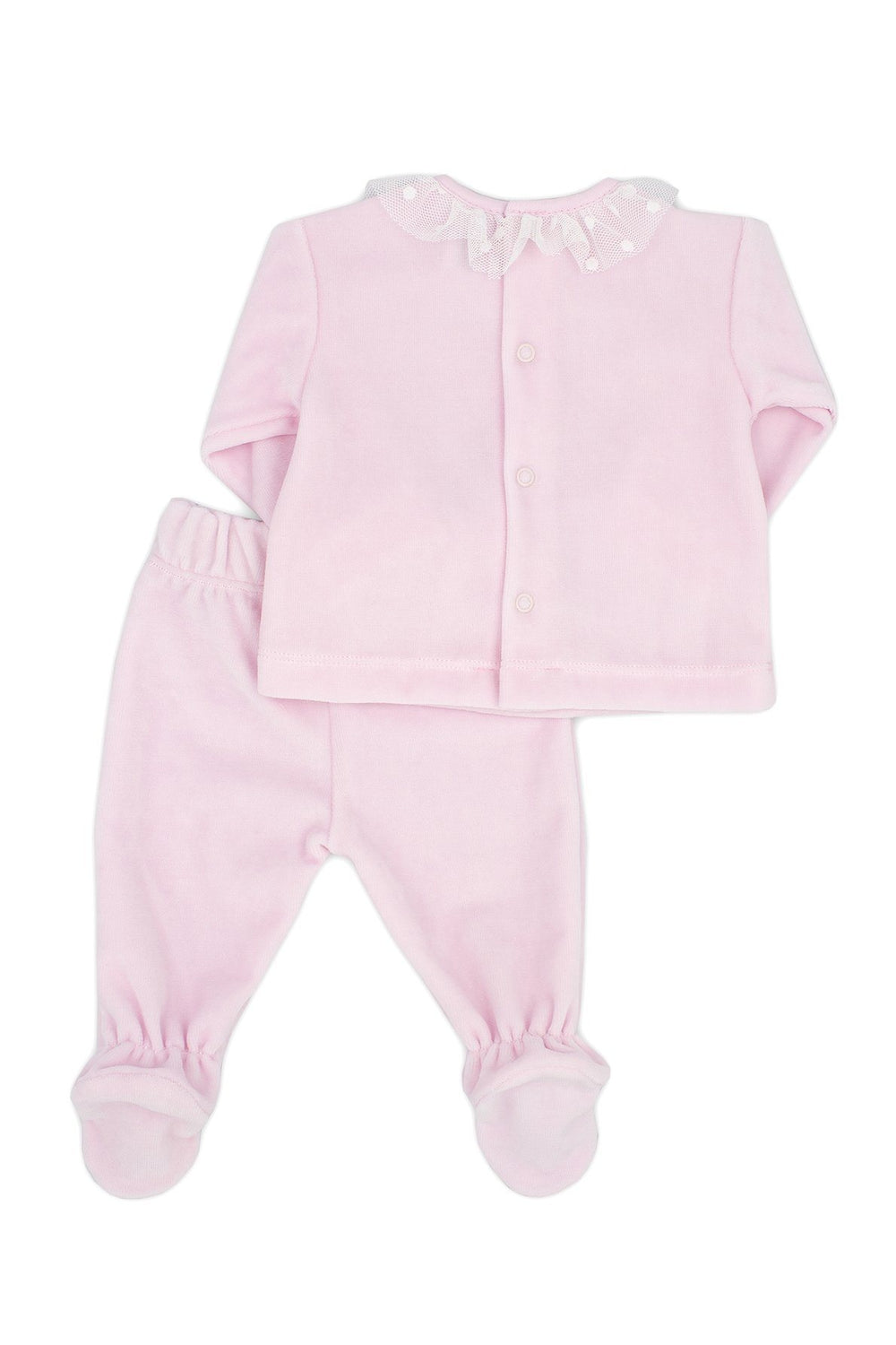 Rapife "Martha" Pink Velour Top & Leggings | Millie and John
