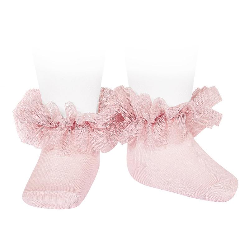 Condor Pink Tutu Ankle Socks | Millie and John