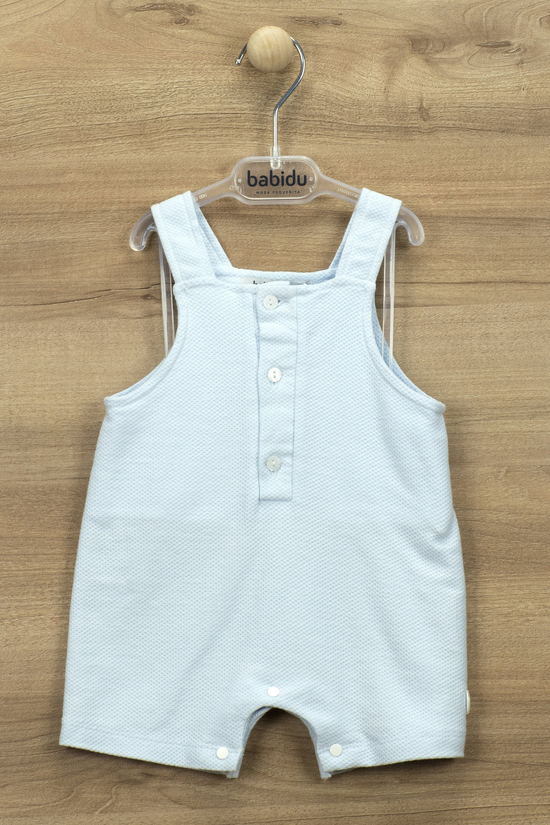 Babidu "River" Waffle Fabric Dungarees | Millie and John