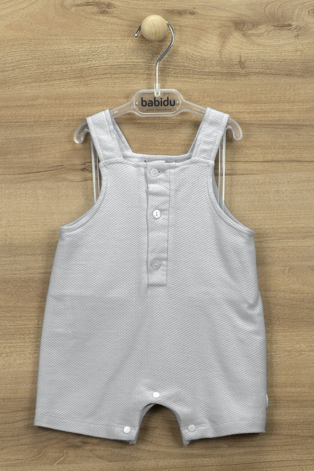 Babidu "River" Waffle Fabric Dungarees | Millie and John