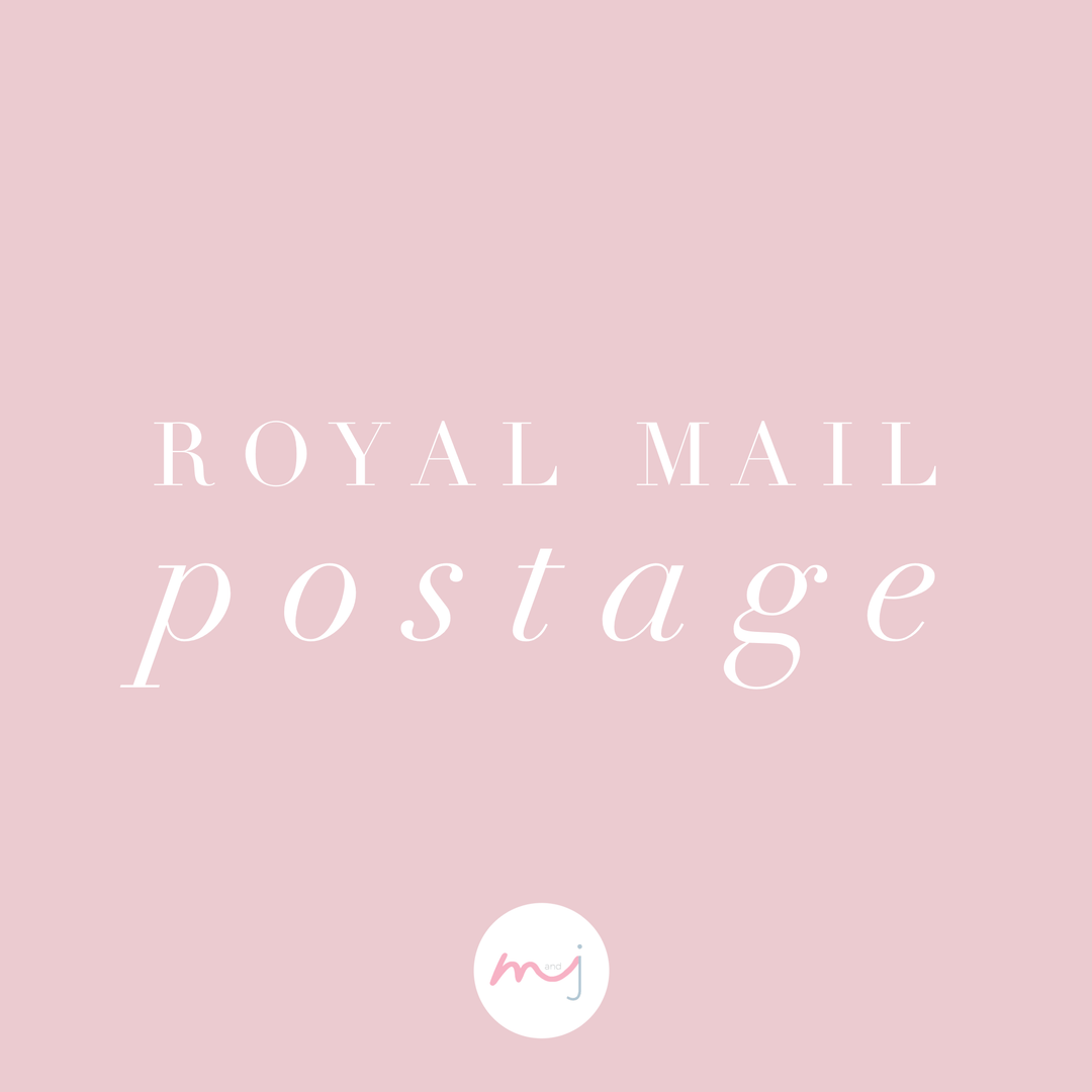 Millie and John Royal Mail Postage | Millie and John