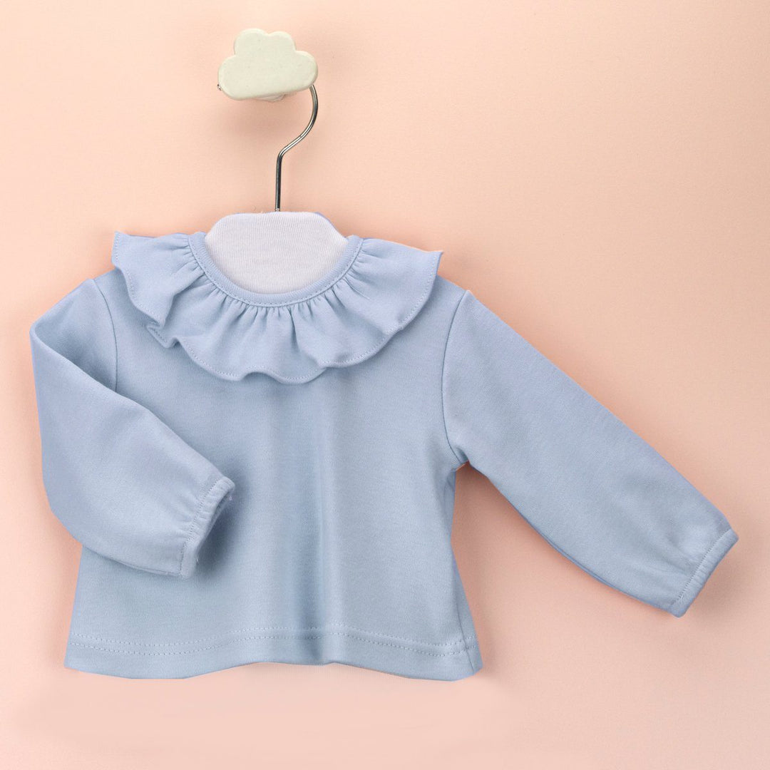 Babidu Ruffle Collar Top | Millie and John