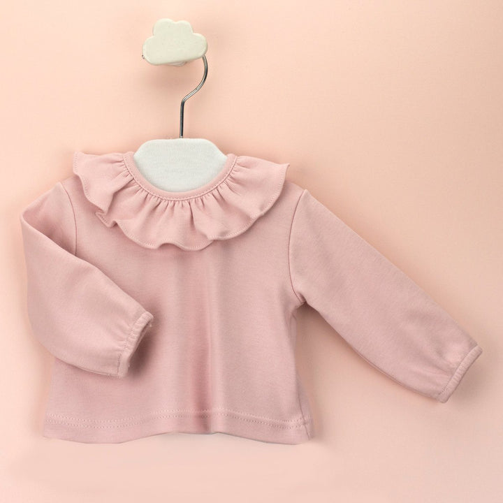 Babidu Ruffle Collar Top | Millie and John