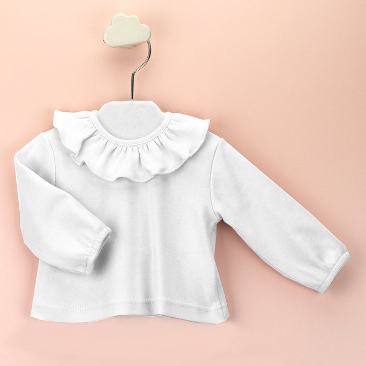 Babidu Ruffle Collar Top | Millie and John