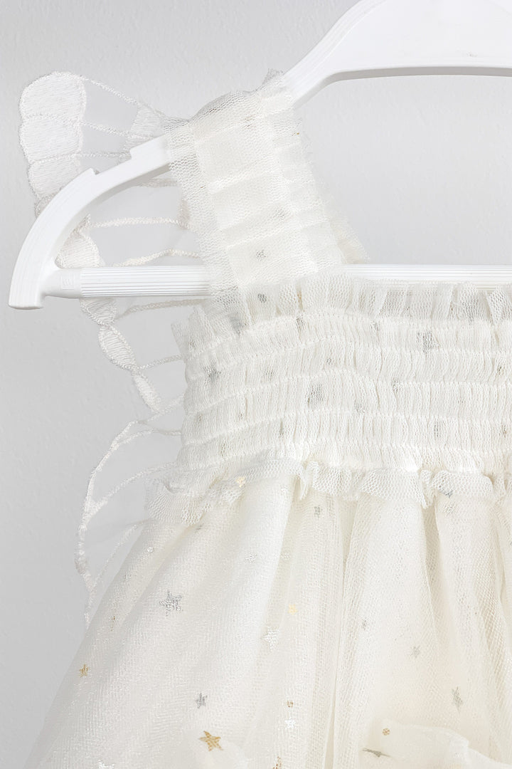 Luna Luna "Sabrina" White Celestial Fairy Wing Dress | Millie and John