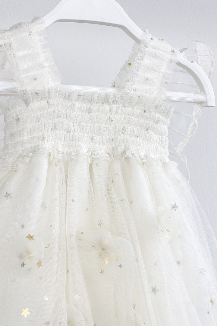 Luna Luna "Sabrina" White Celestial Fairy Wing Dress | Millie and John