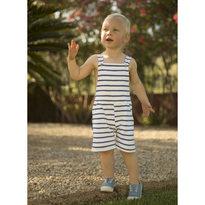 Babidu Striped Dungarees | Millie and John