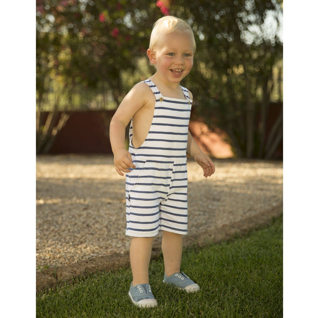 Babidu Striped Dungarees | Millie and John