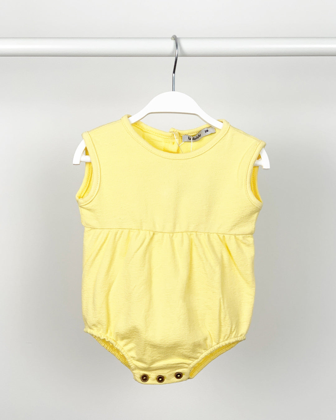 Babidu TERRY TOWELLING | Lemon Romper | Millie and John