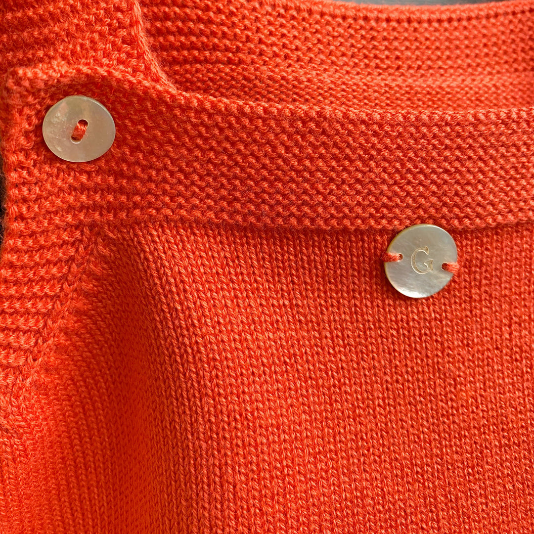 Granlei THE Knitted Dungaree Romper - Warm | Millie and John