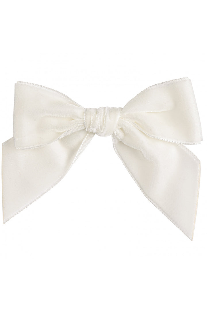 Condor Velvet Bow Hair Clip | Millie and John