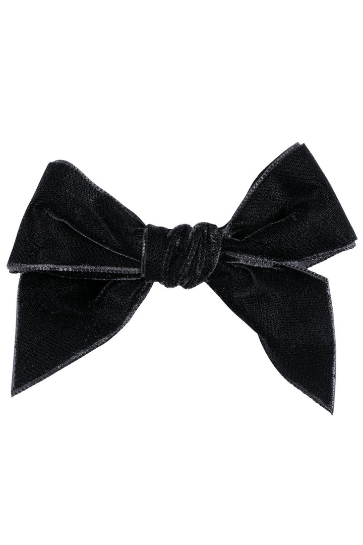 Condor Velvet Bow Hair Clip | Millie and John