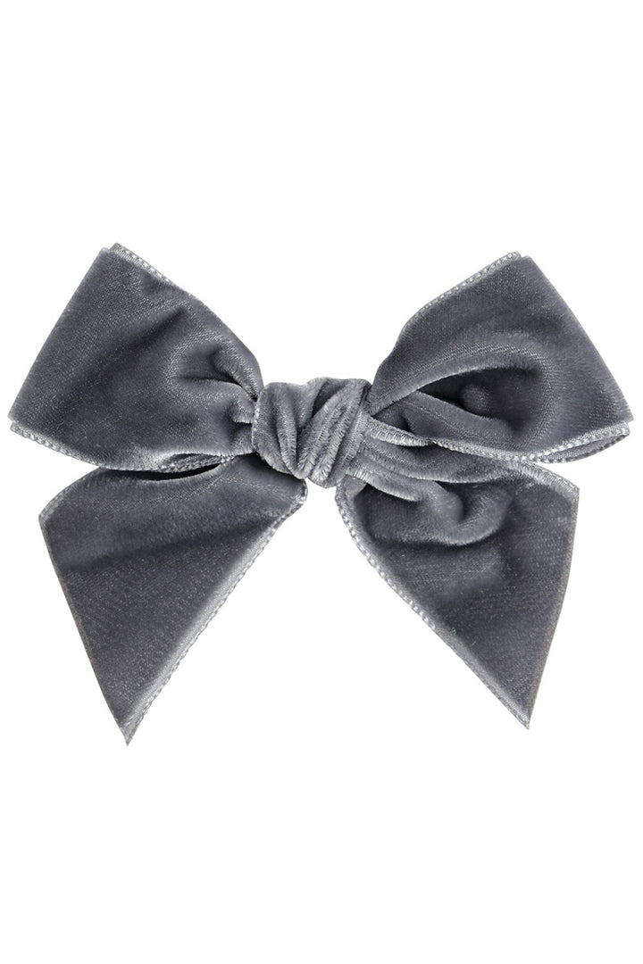 Condor Velvet Bow Hair Clip | Millie and John