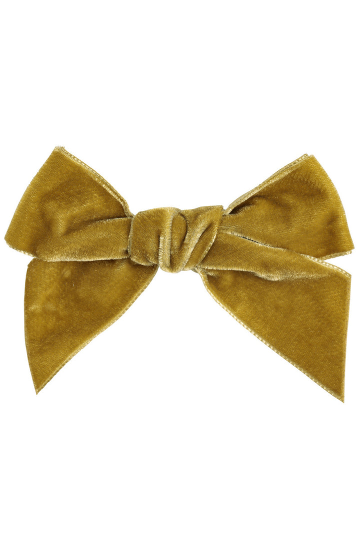 Condor Velvet Bow Hair Clip | Millie and John