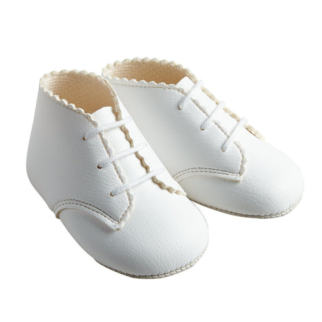 Baypods White Matte Soft Sole Booties | Millie and John