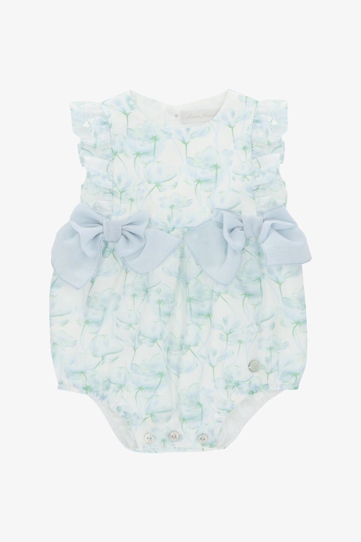 "Celeste" Blue Watercolour Floral Shortie