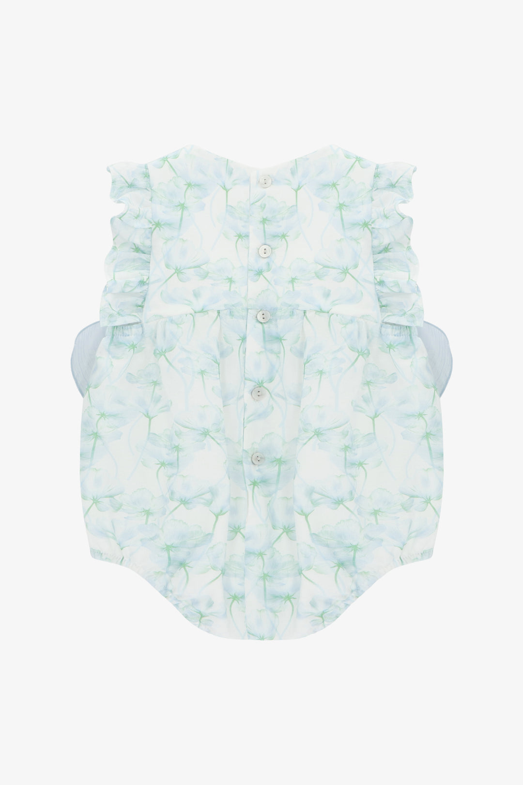 "Celeste" Blue Watercolour Floral Shortie
