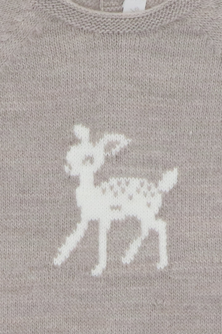 Martín Aranda "Bambi" Stone Knit Bambi Top, Leggings & Bonnet | Millie and John