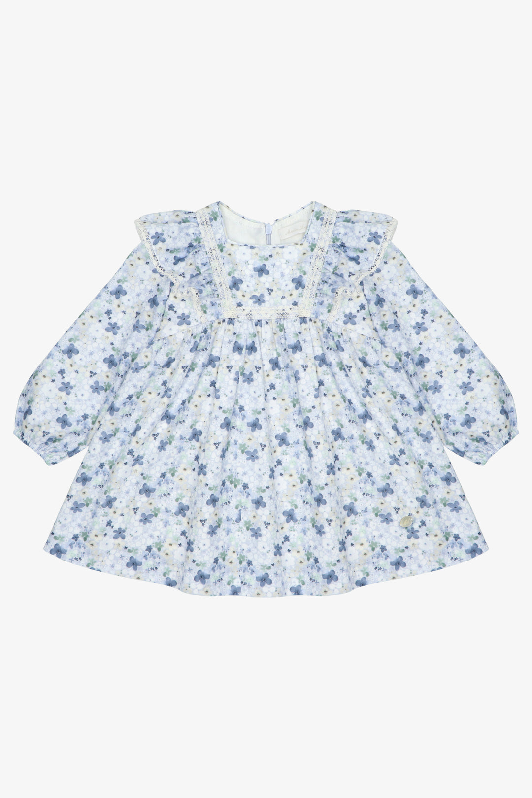 "Amélie" Powder Blue Floral Dress