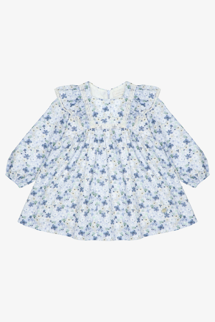 "Amélie" Powder Blue Floral Dress
