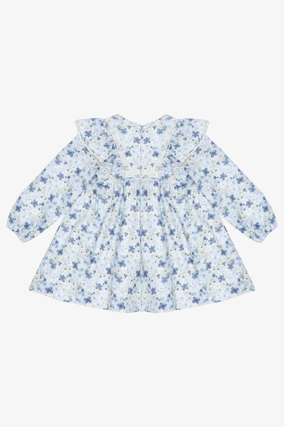 "Amélie" Powder Blue Floral Dress
