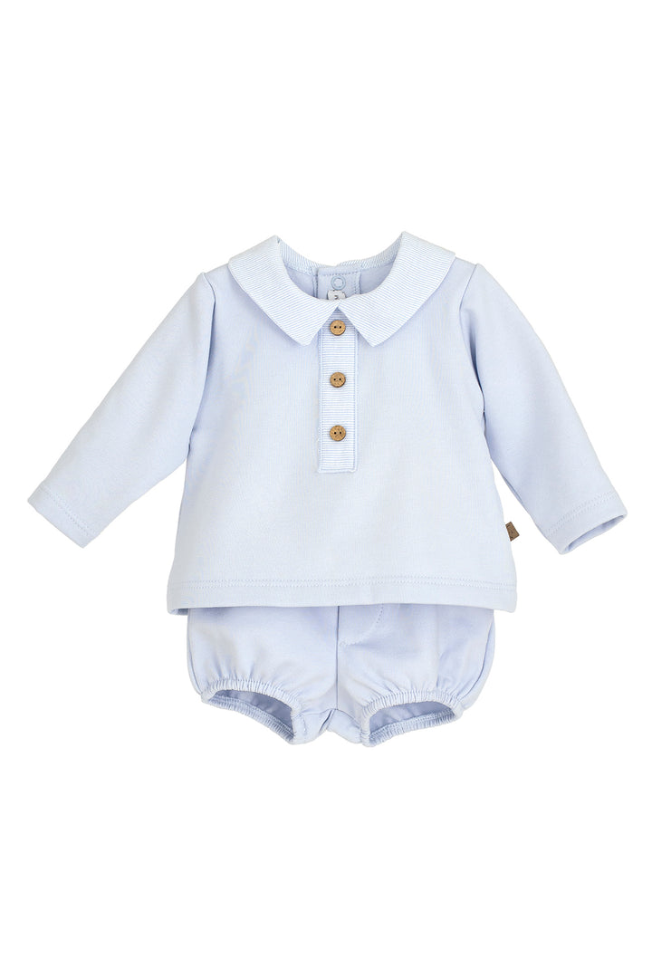 "Albie" Baby Blue Top & Jam Pants