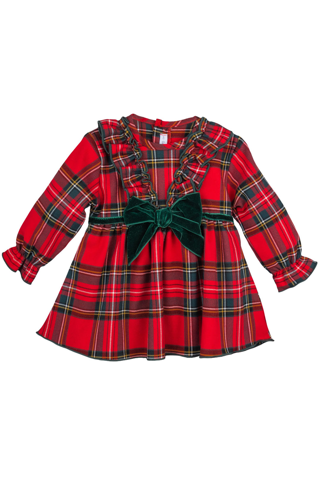 "Darcie" Red Tartan Dress