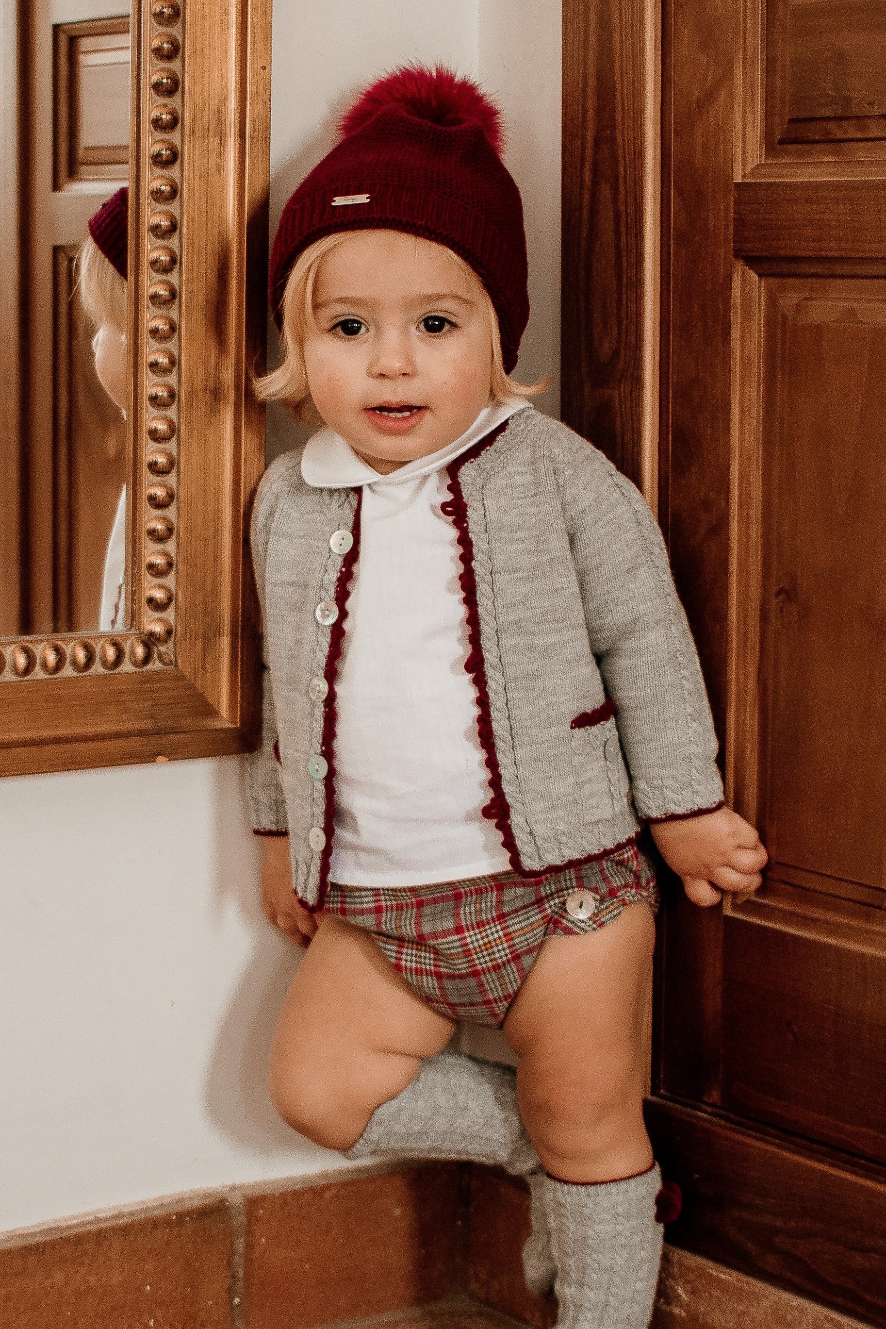 Baby boy outlet tartan outfit