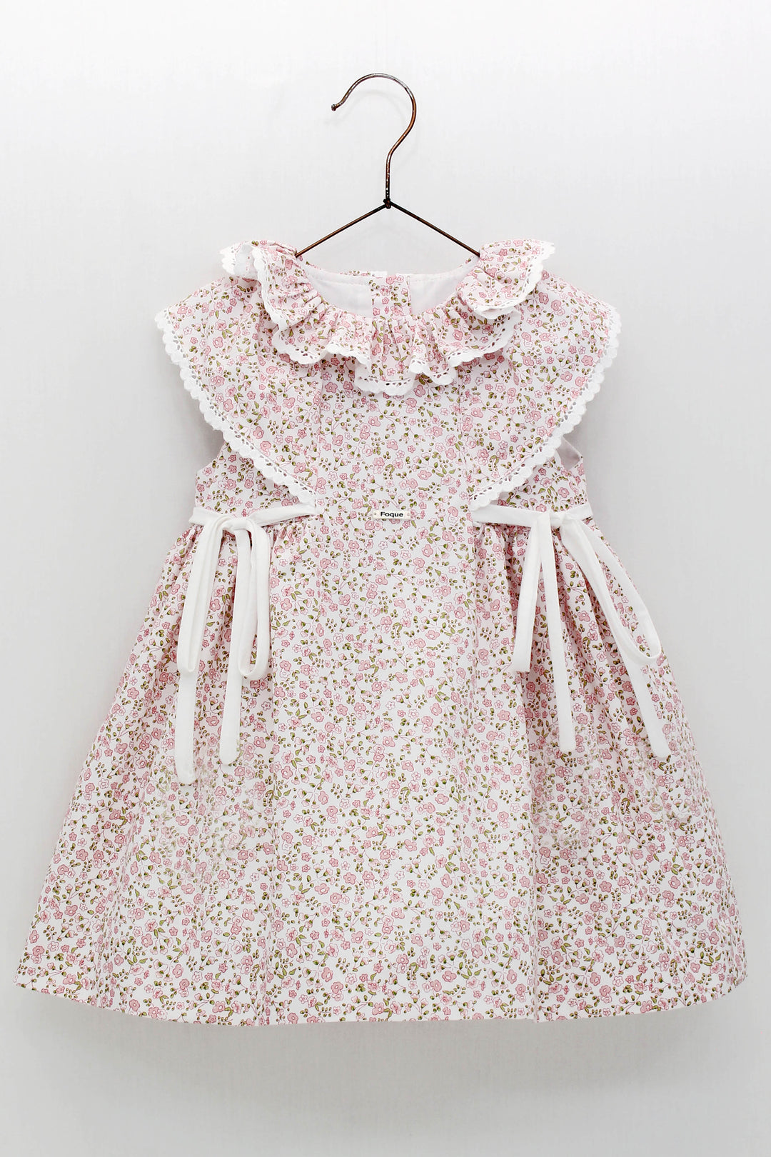 Foque "Lorena" Pink Floral Dress | Millie and John