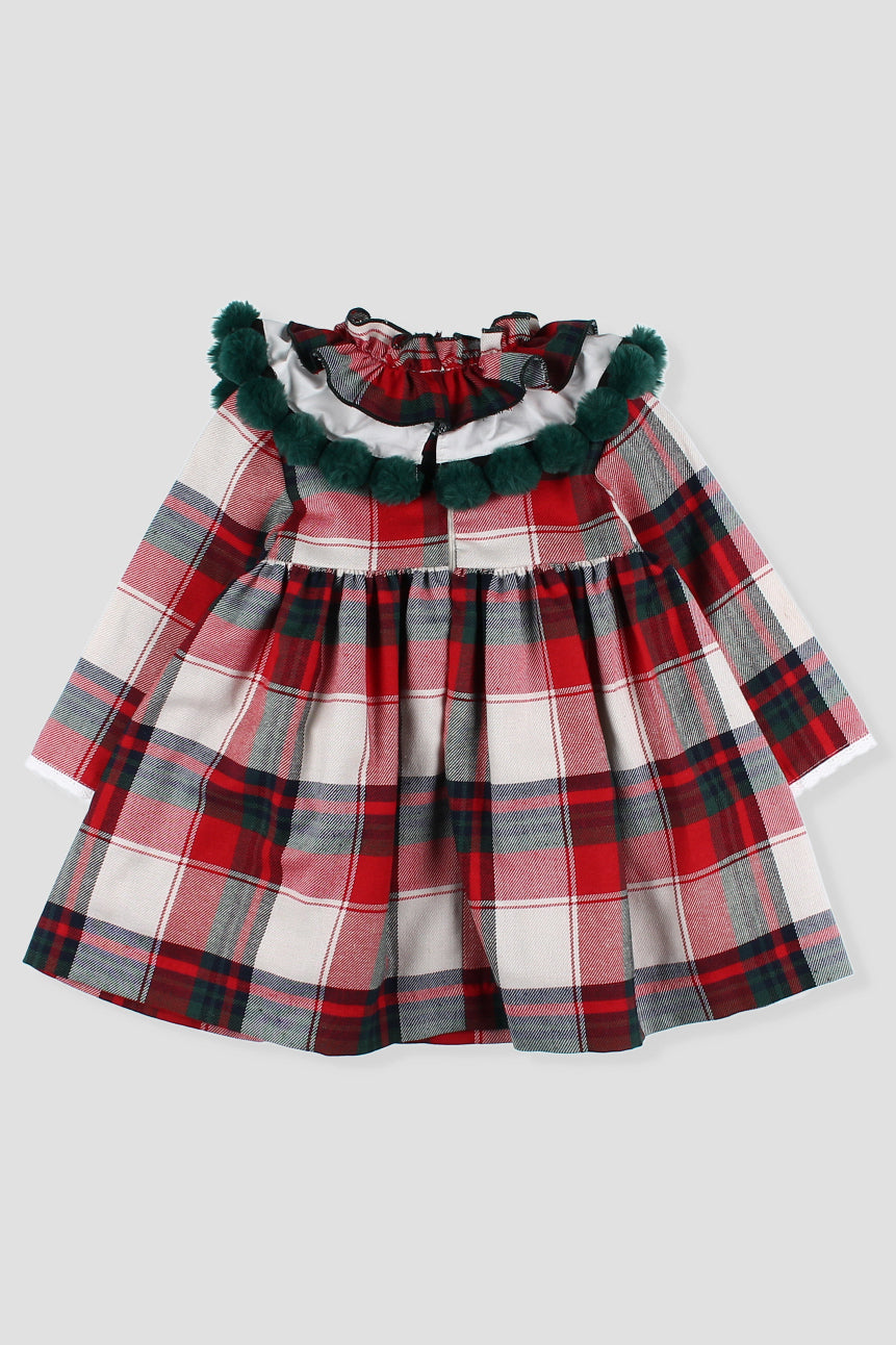 "Stella" Red Tartan Dress