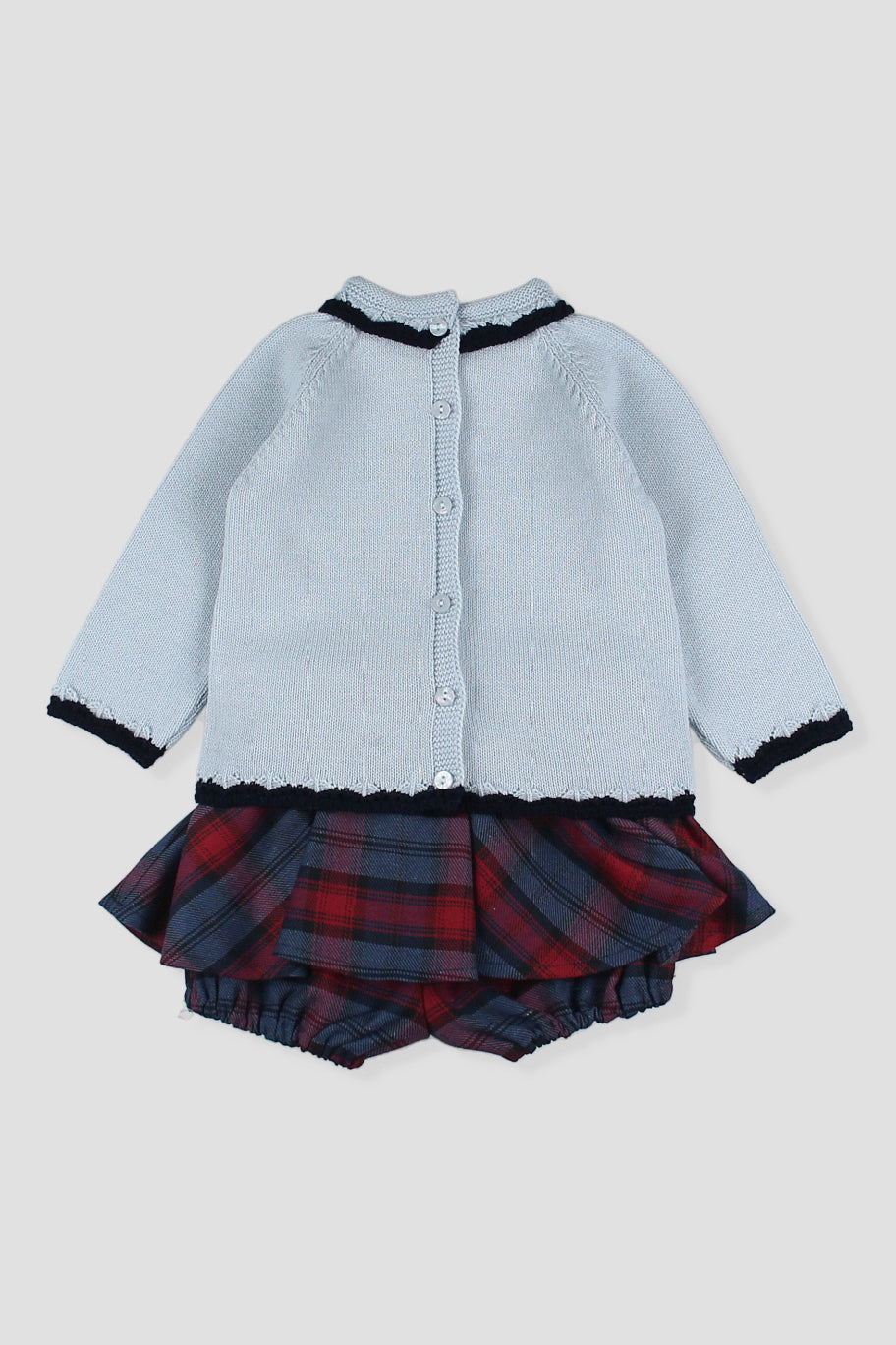 "Clara" Ballerina Jumper &amp; Tartan Skort