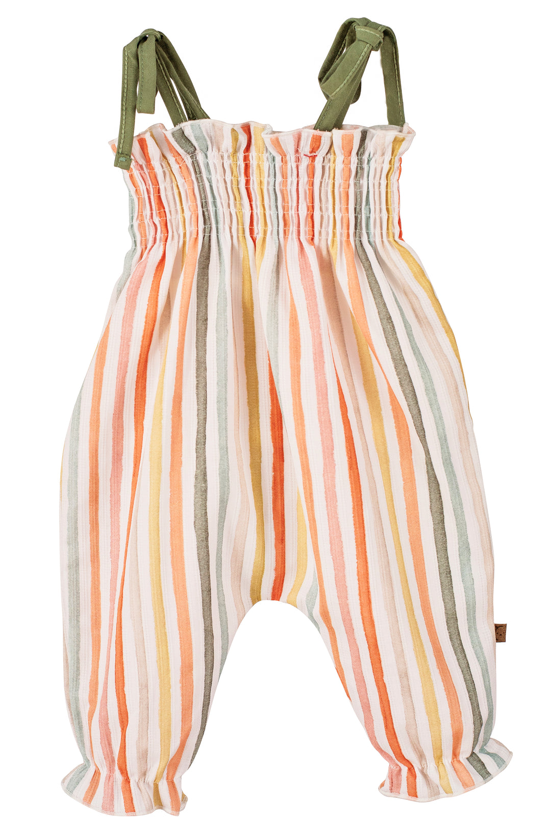 Calamaro PREORDER "Scarlett" Orange Striped Jumpsuit | Millie and John