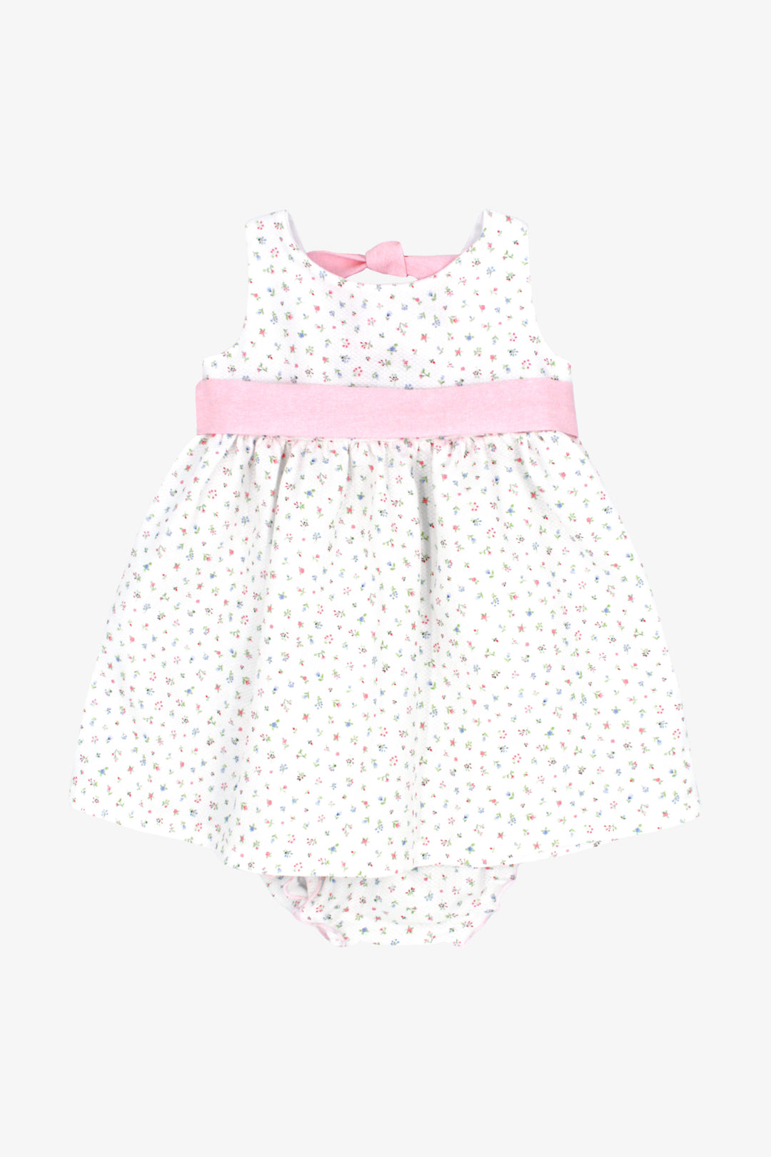 "Helena" Pink Floral Dress